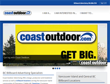 Tablet Screenshot of coastoutdoor.com